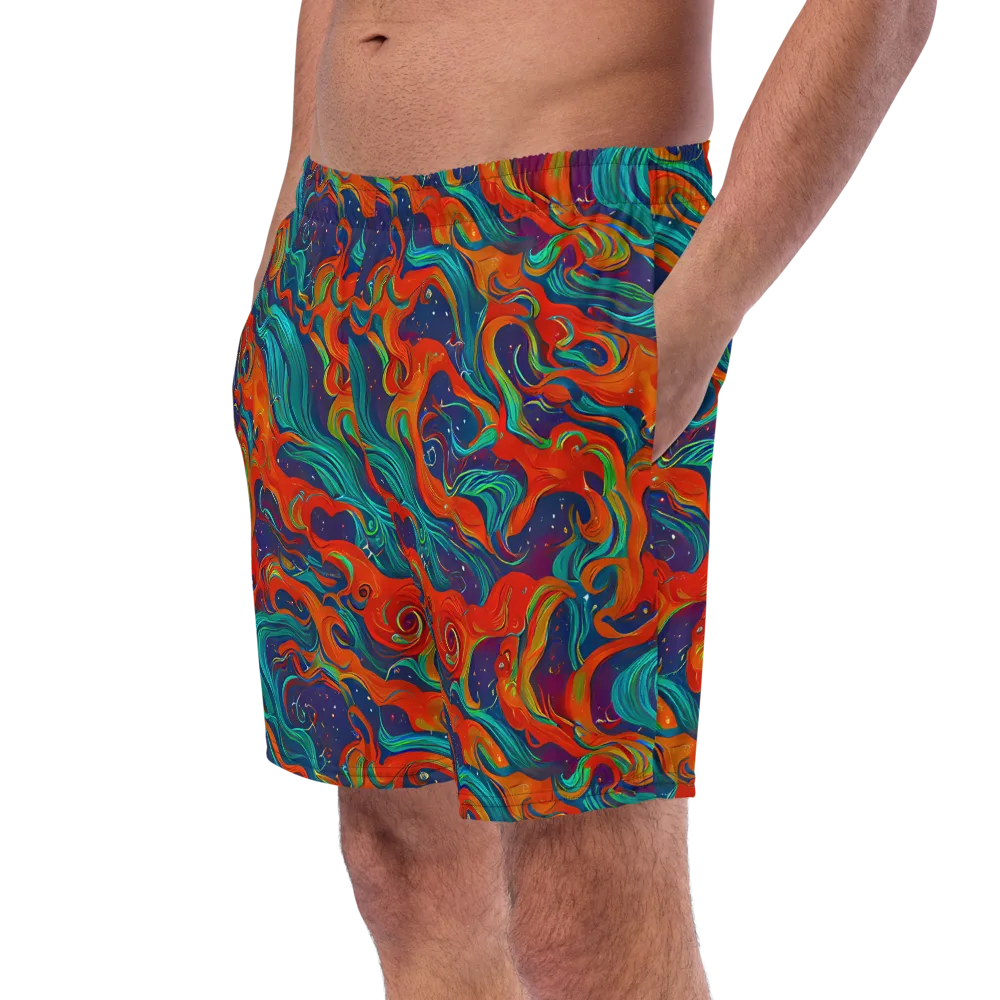 Aurora Furnace on Swim Trunks — Left Front