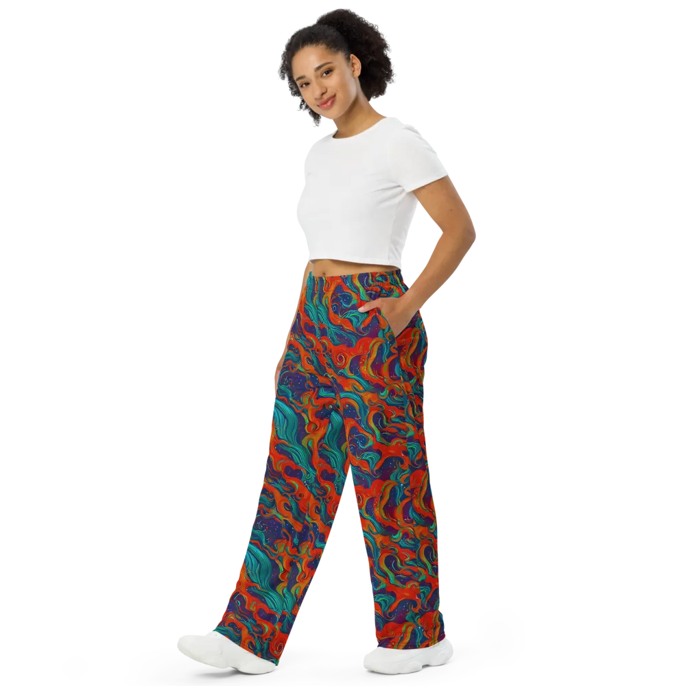 Aurora Furnace on Wide-Leg Pants — Left Front