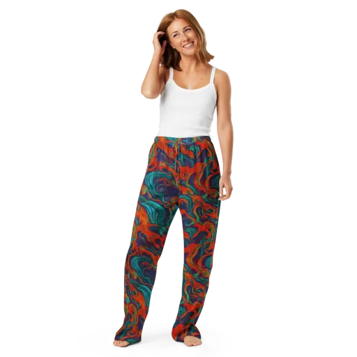 Aurora Furnace on a Women's Pajama Pants