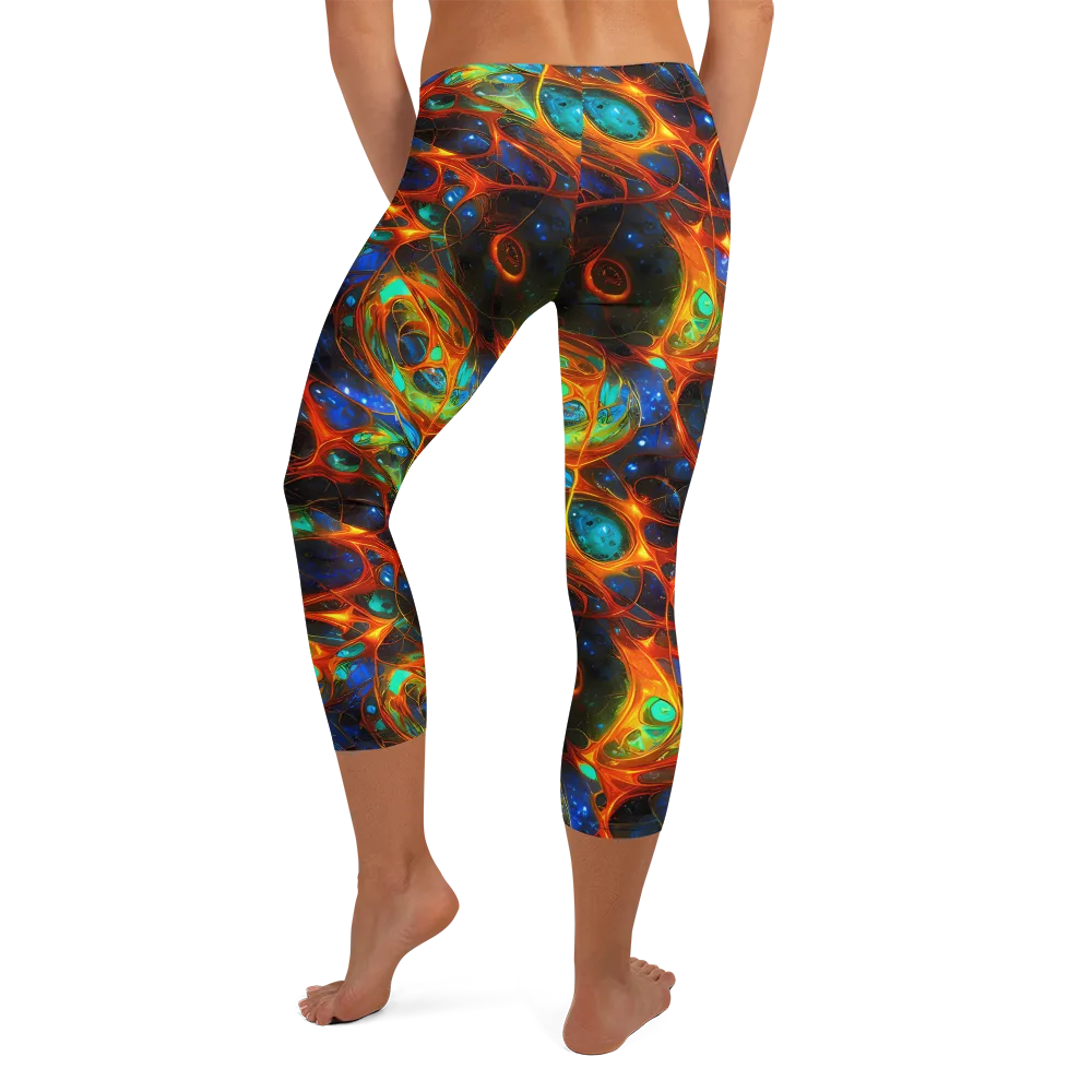 Cobalt Organics on Capri Leggings — Back