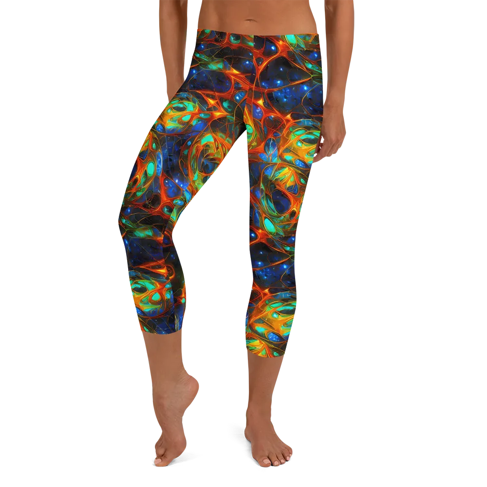 Cobalt Organics on Capri Leggings — Front