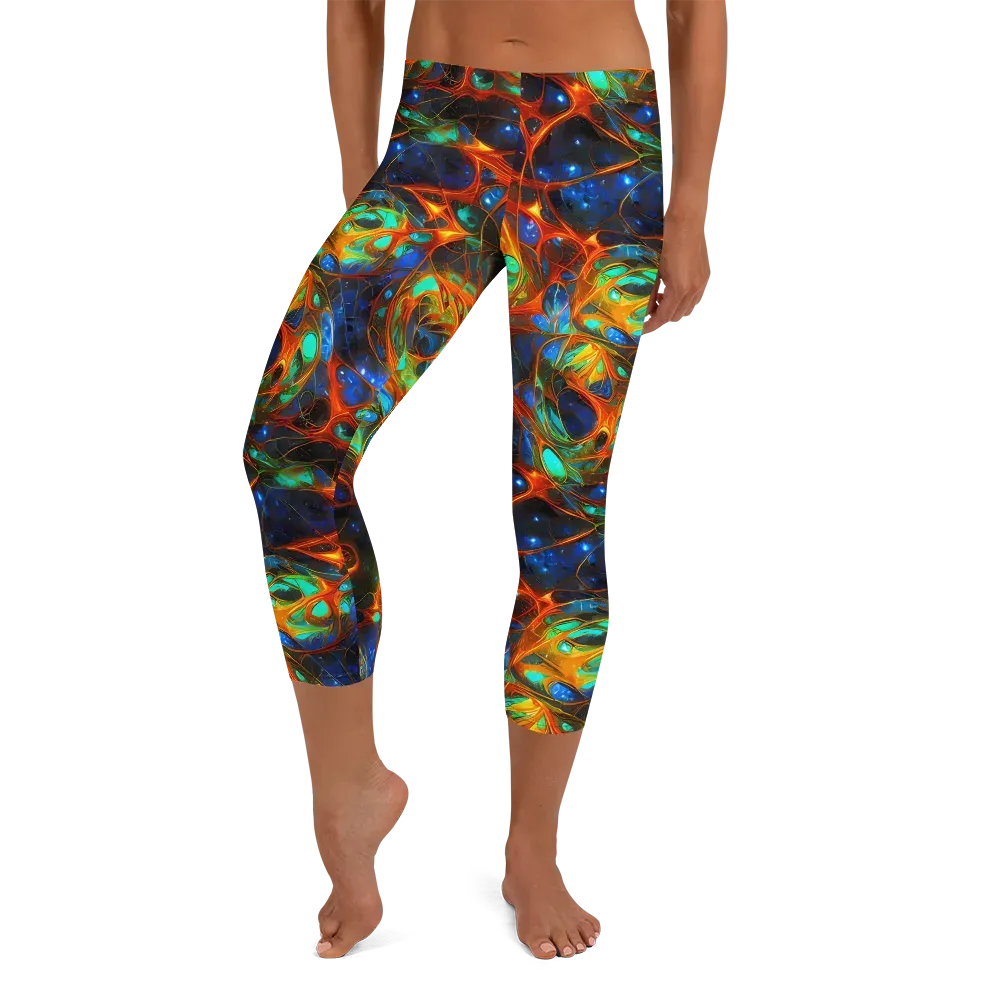 Cobalt Organics on Capri Leggings — Front