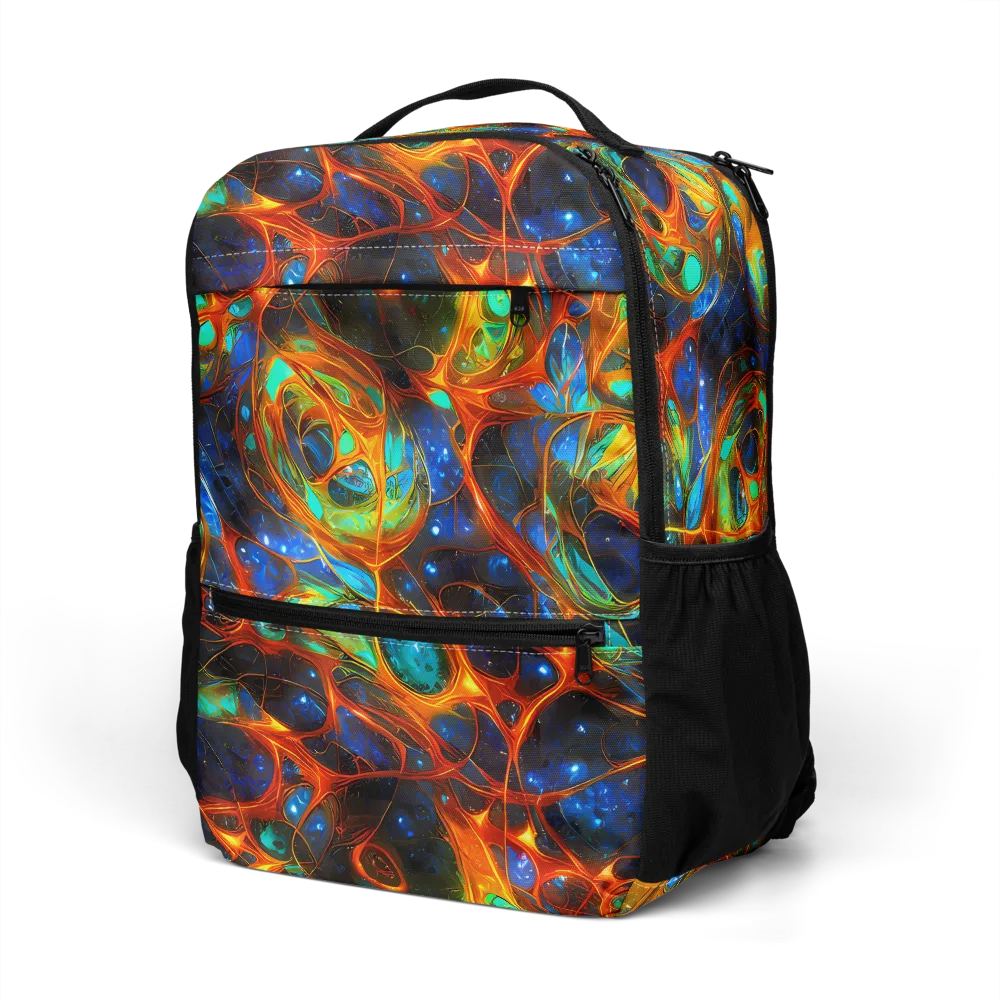 Cobalt Organics on Utility Backpack — Left Front
