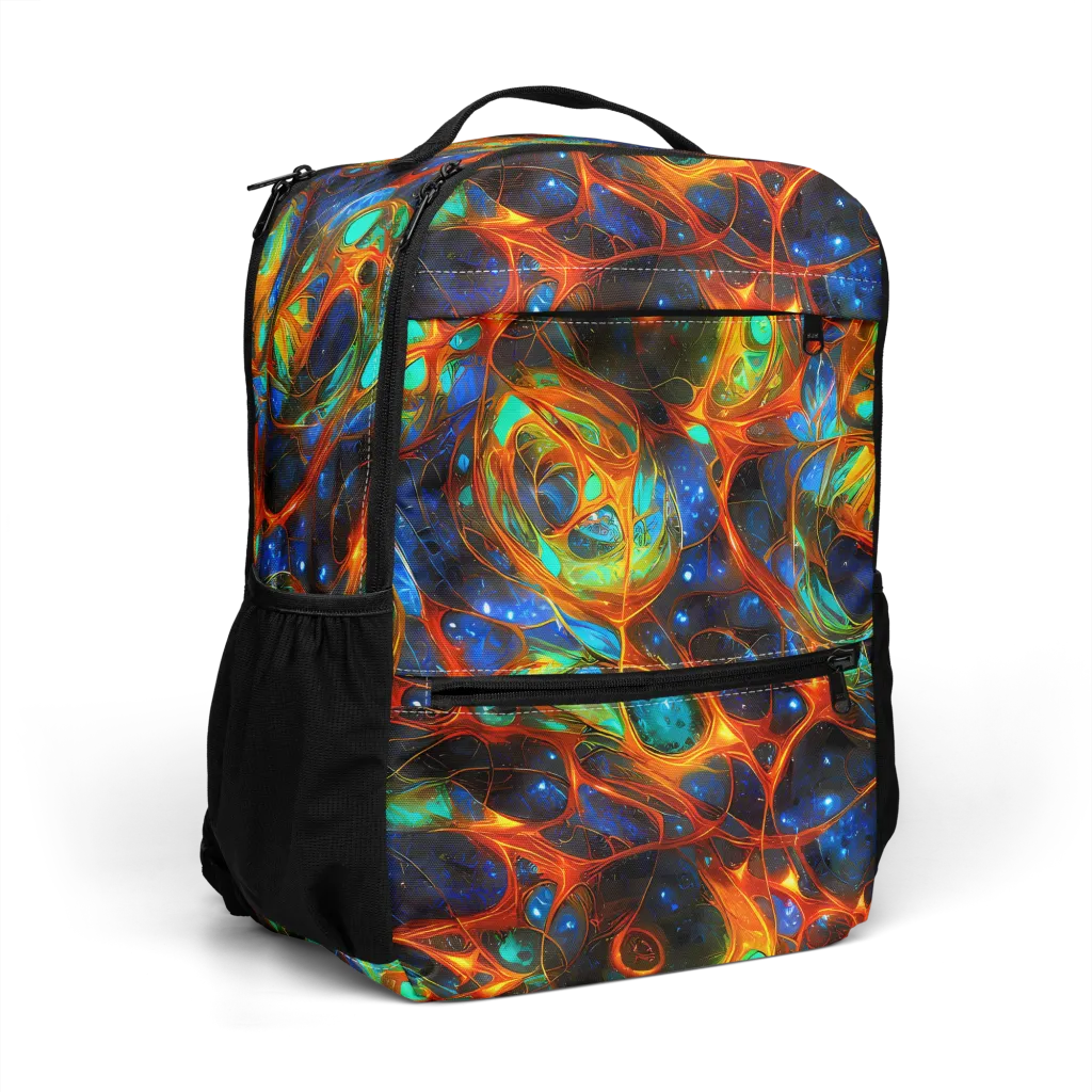 Cobalt Organics on Utility Backpack — Right Front