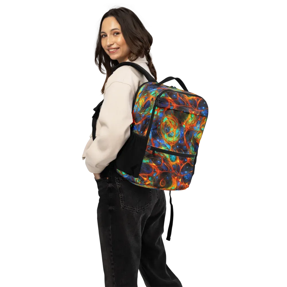 Cobalt Organics on Utility Backpack — Back