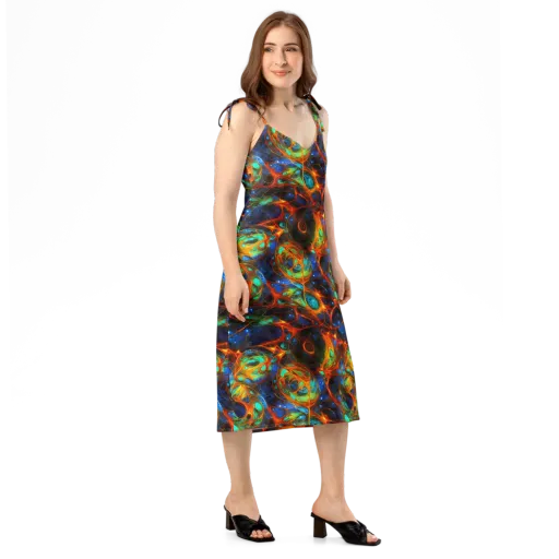Cobalt Organics on a Slip Dress