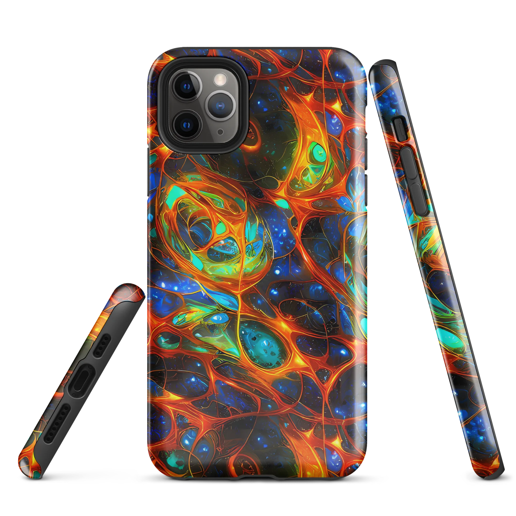 Cobalt Organics on Tough Case for iPhone® — Front