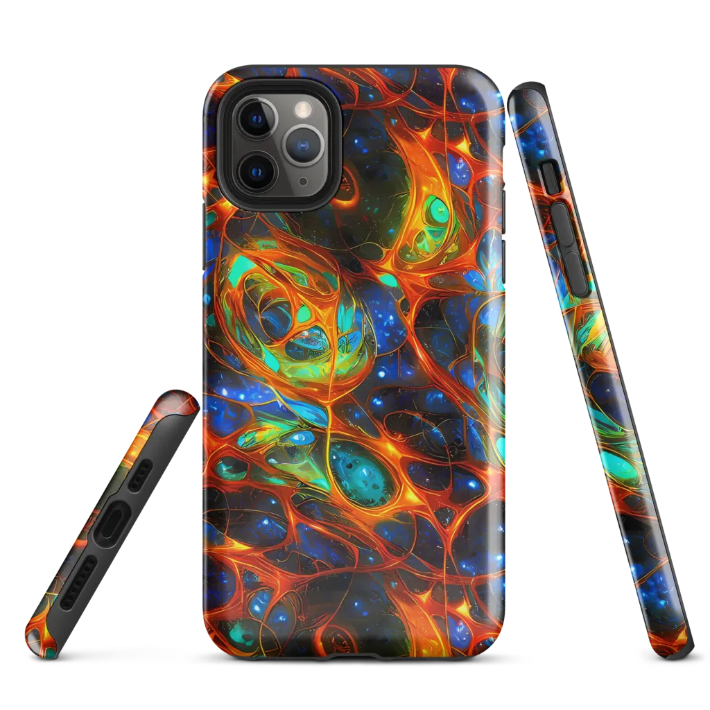 Cobalt Organics on Tough Case for iPhone® — Front