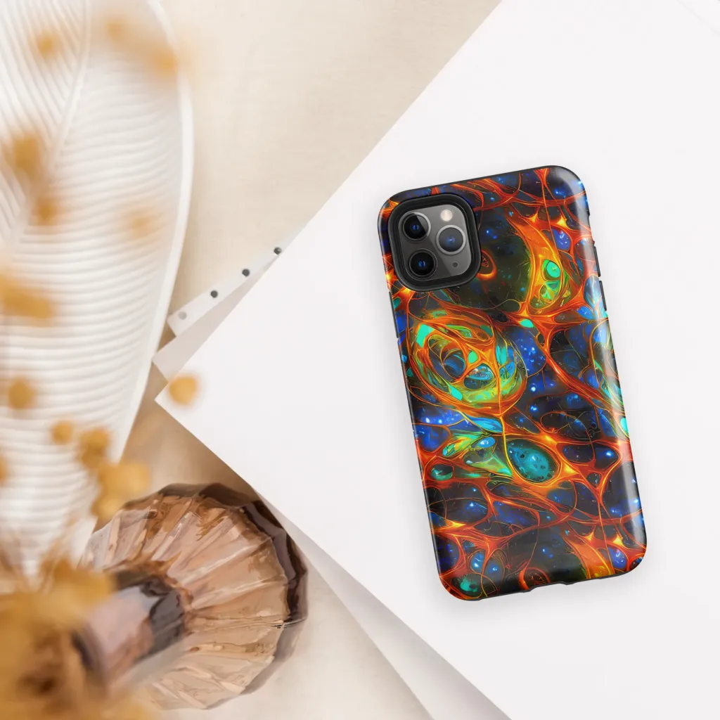 Cobalt Organics on Tough Case for iPhone® — Front