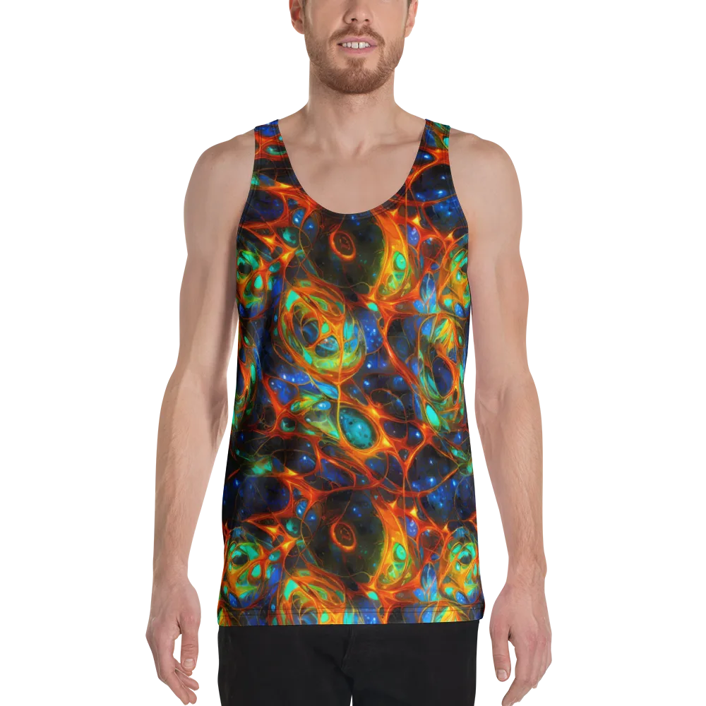 Cobalt Organics on Men's Tank Top — Front