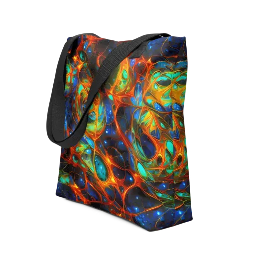 Cobalt Organics on a Tote Bag