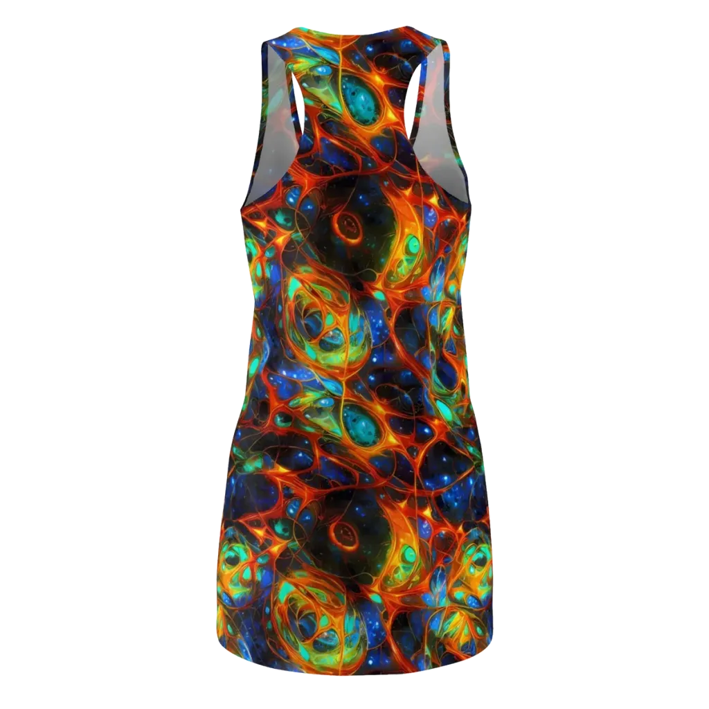 Cobalt Organics on Racerback Dress — Back