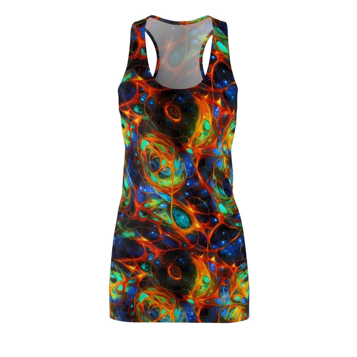 Cobalt Organics on Racerback Dress — Front