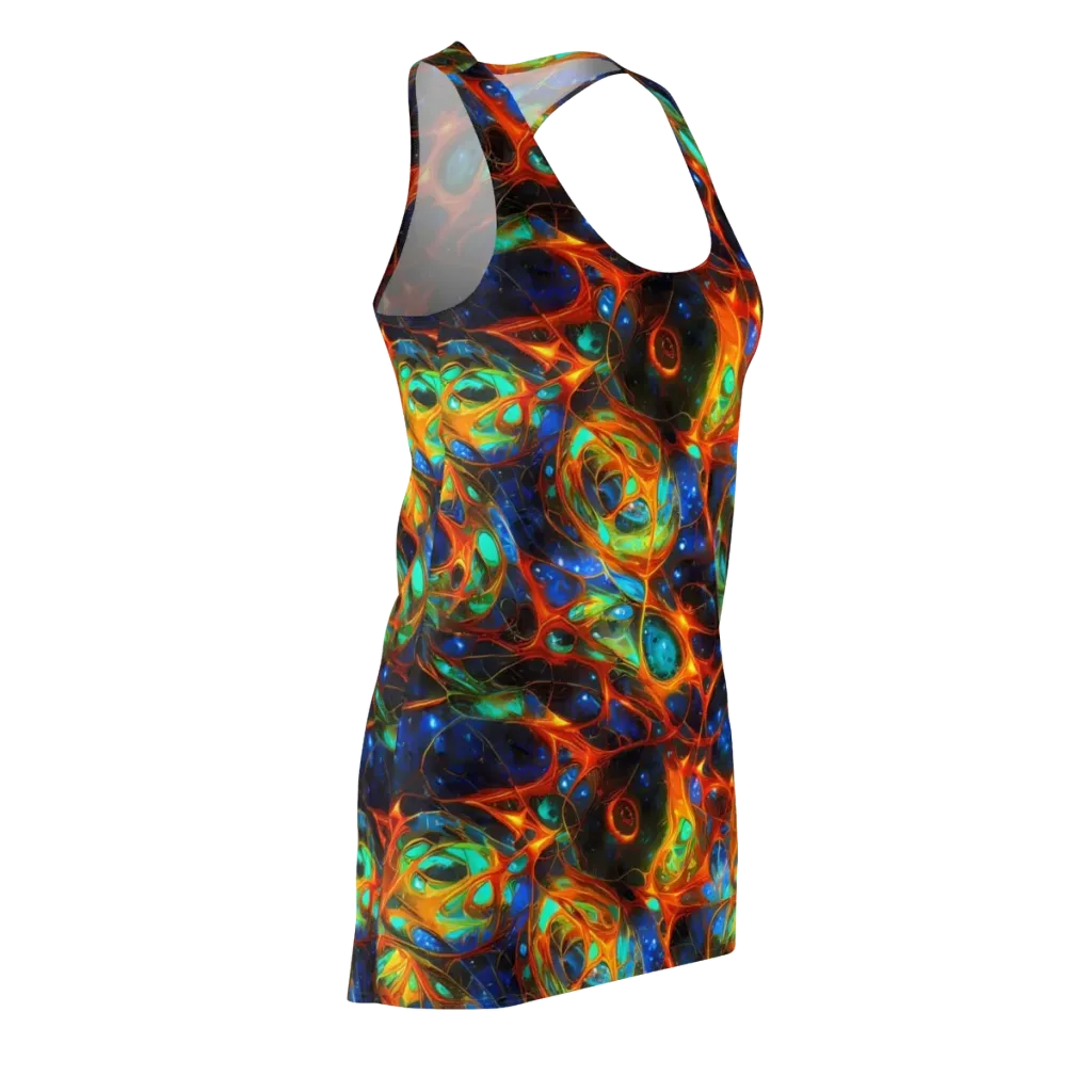Cobalt Organics on Racerback Dress — Front Side