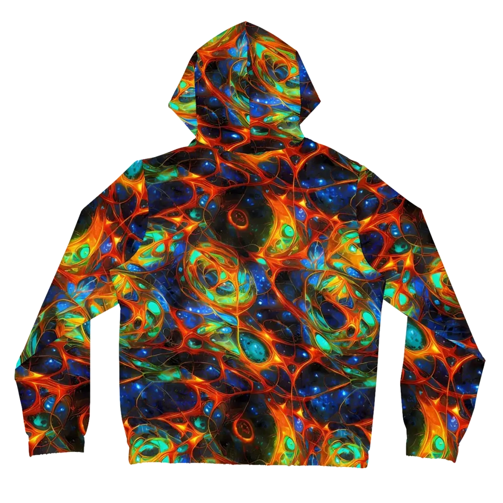 Cobalt Organics on Women's Full-Zip Hoodie — Back