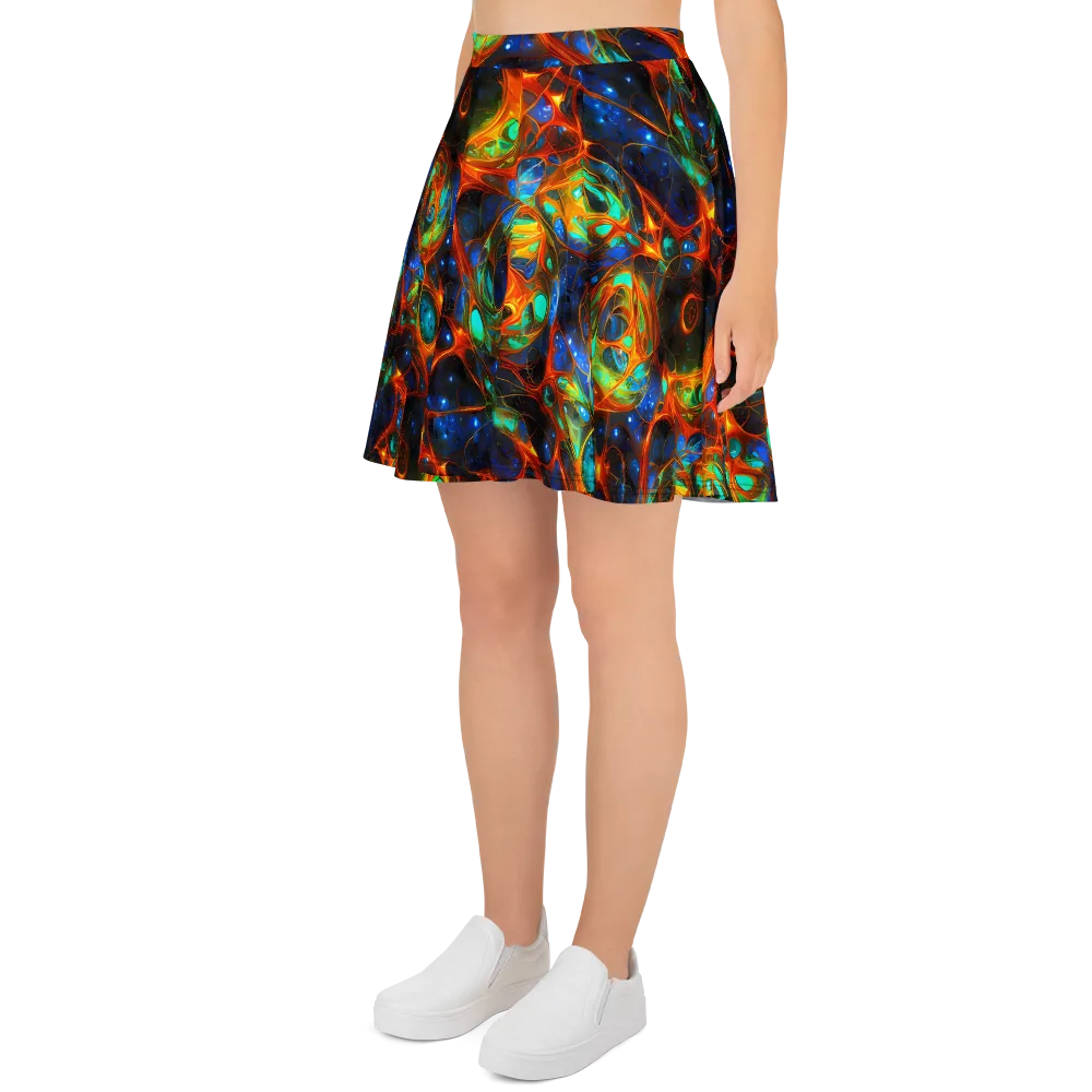 Cobalt Organics on Skater Skirt — Left