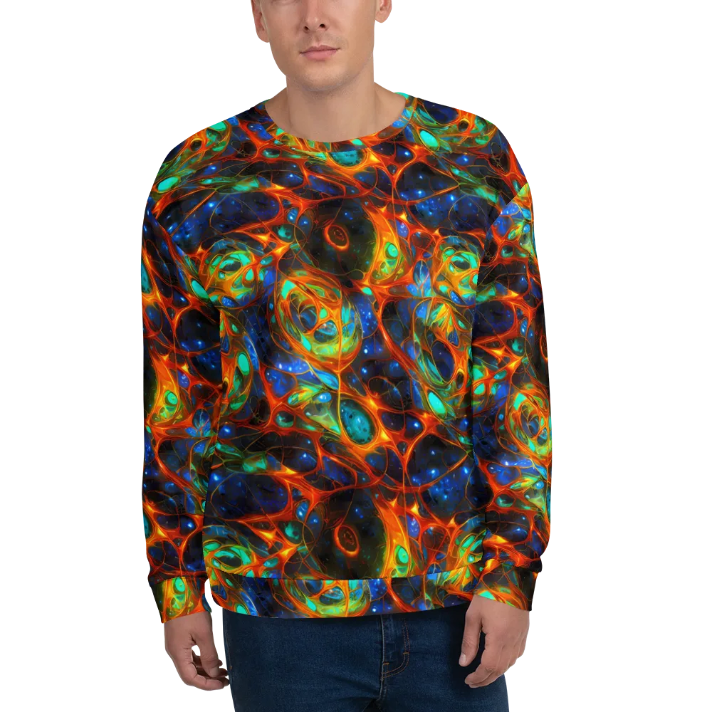 Cobalt Organics on Sweatshirt — Front