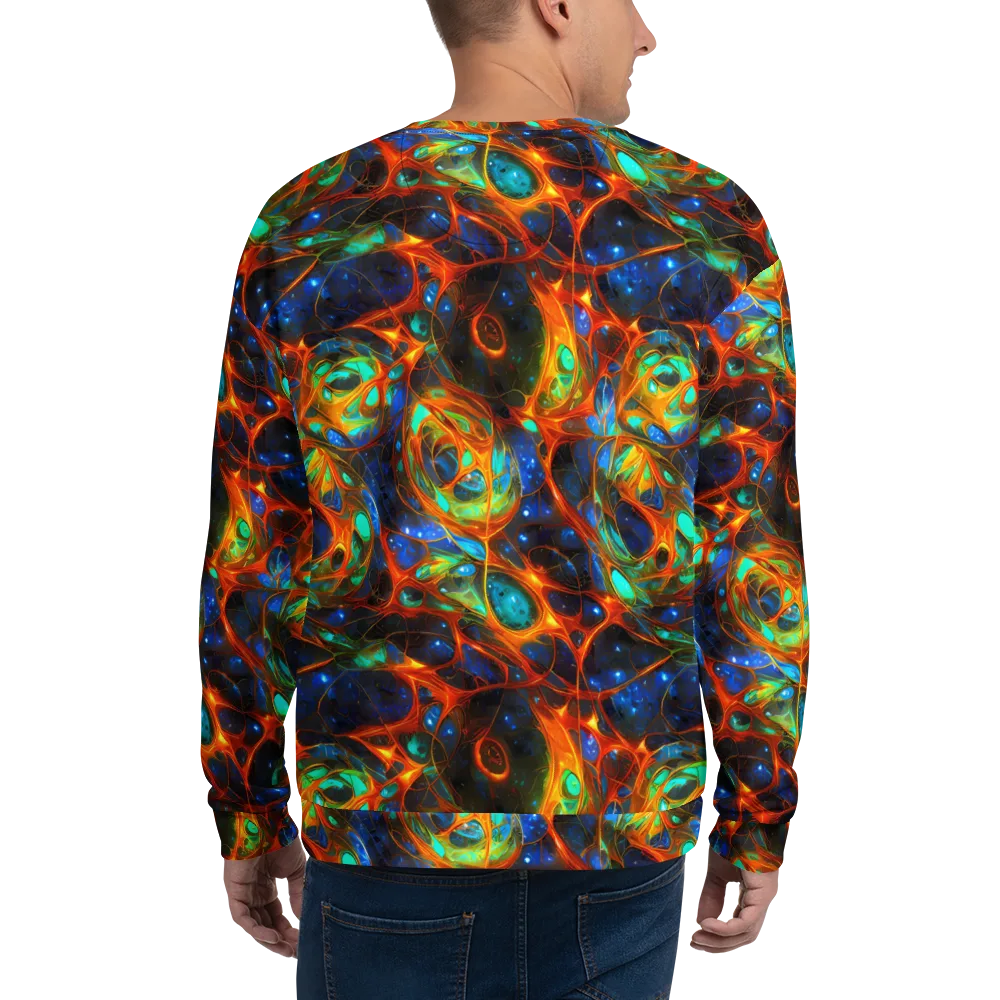 Cobalt Organics on Sweatshirt — Back