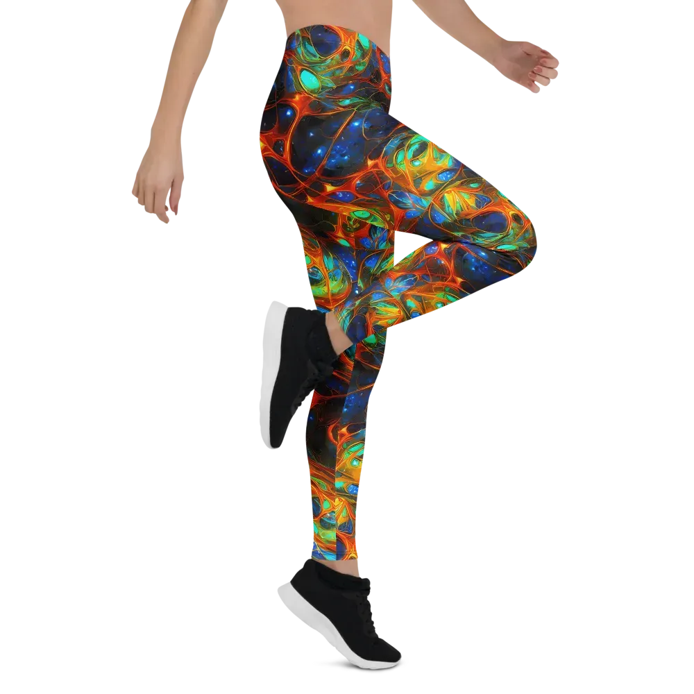 Cobalt Organics on Leggings — Right