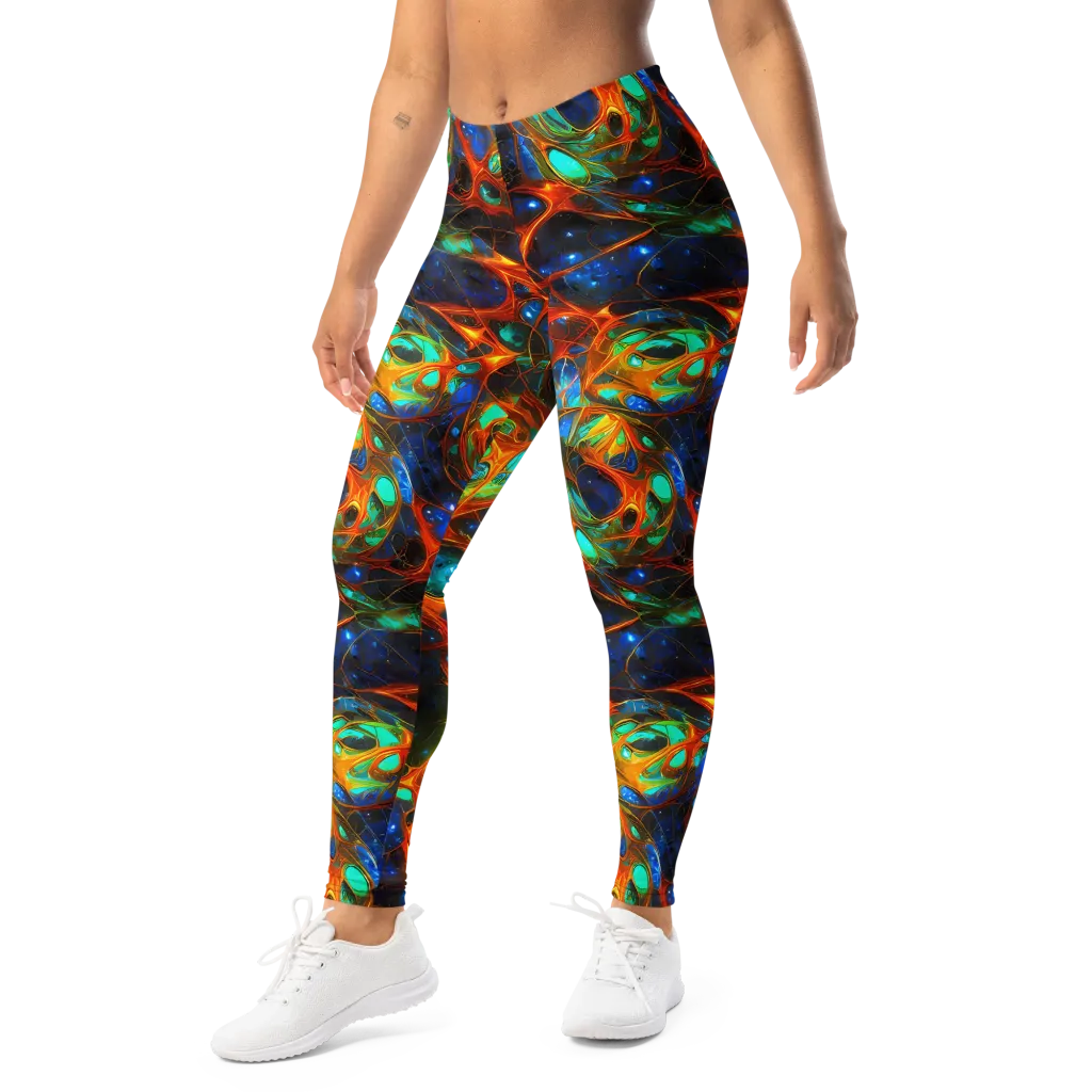 Cobalt Organics on Leggings — Left Front