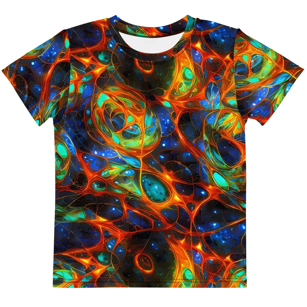 Cobalt Organics on Kids Crew Neck T-Shirt — Front