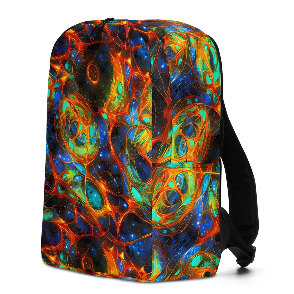 Cobalt Organics on Minimalist Backpack — Left