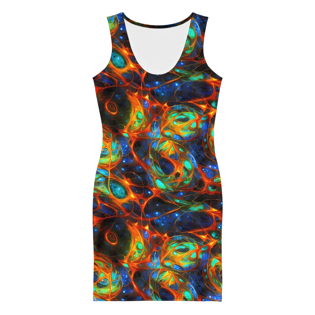 Cobalt Organics on Bodycon Dress — Front