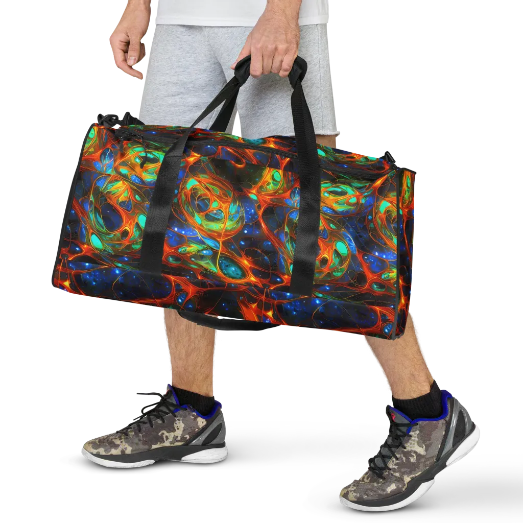 Cobalt Organics on Duffle Bag — Front