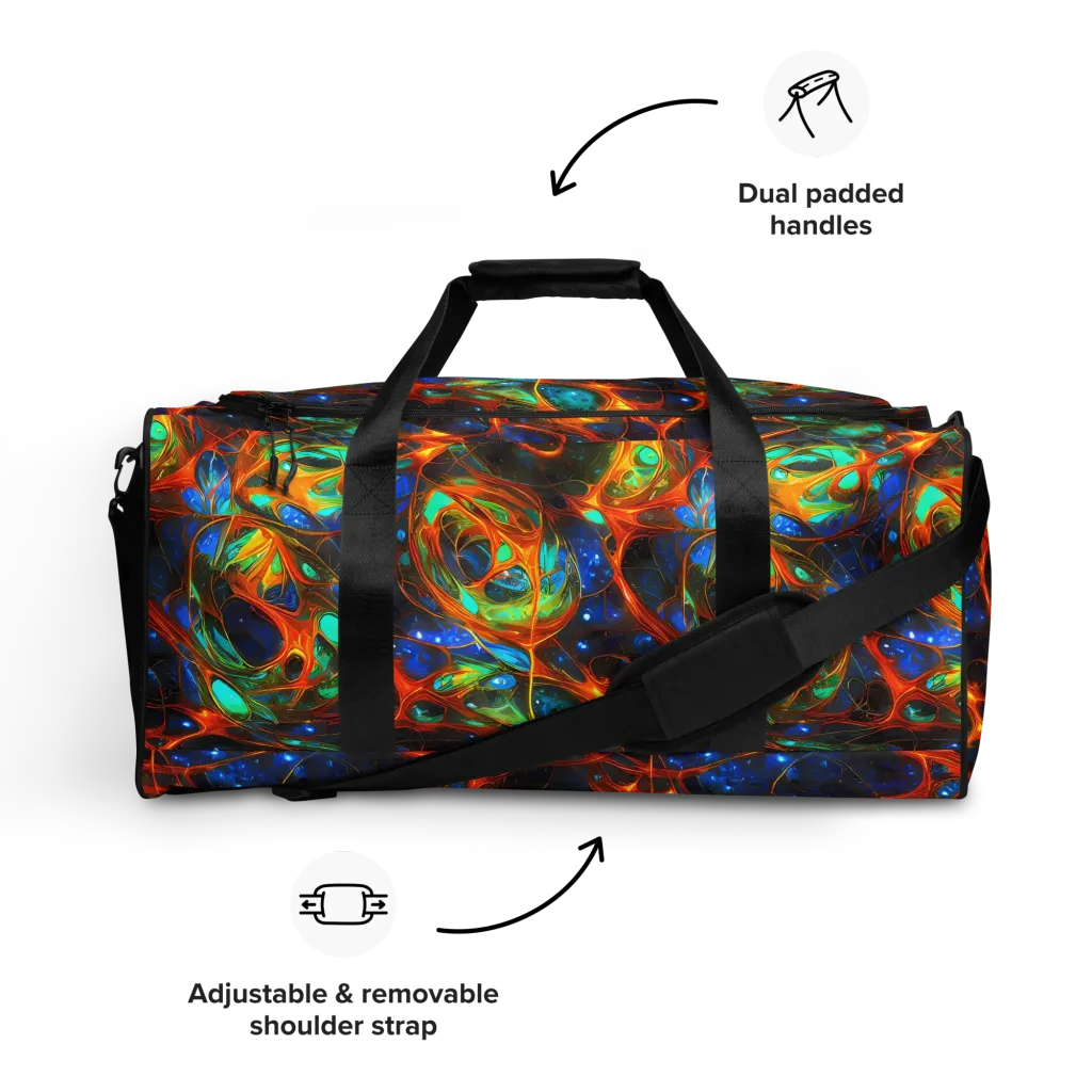 Cobalt Organics on Duffle Bag — Front