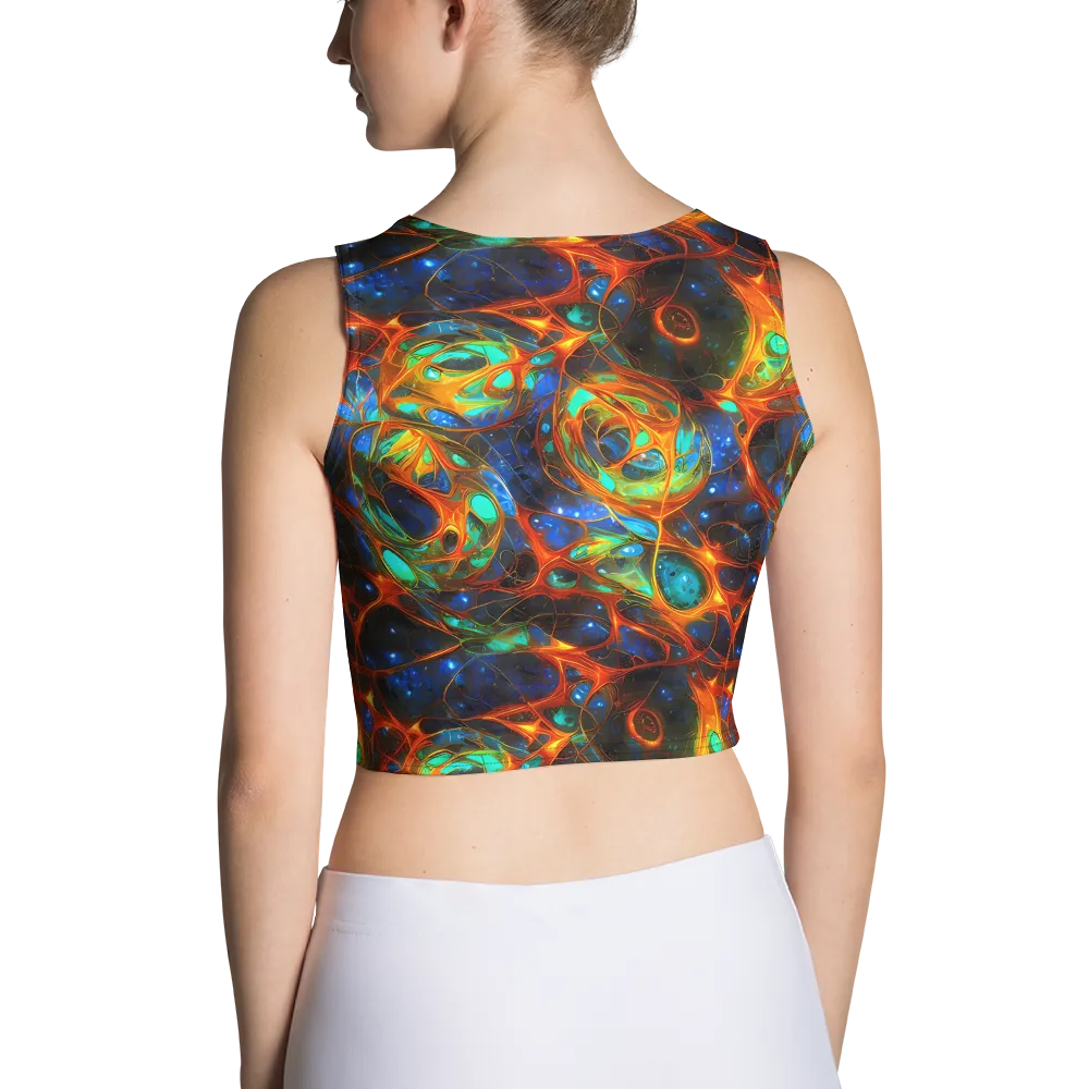 Cobalt Organics on Crop Top — Back