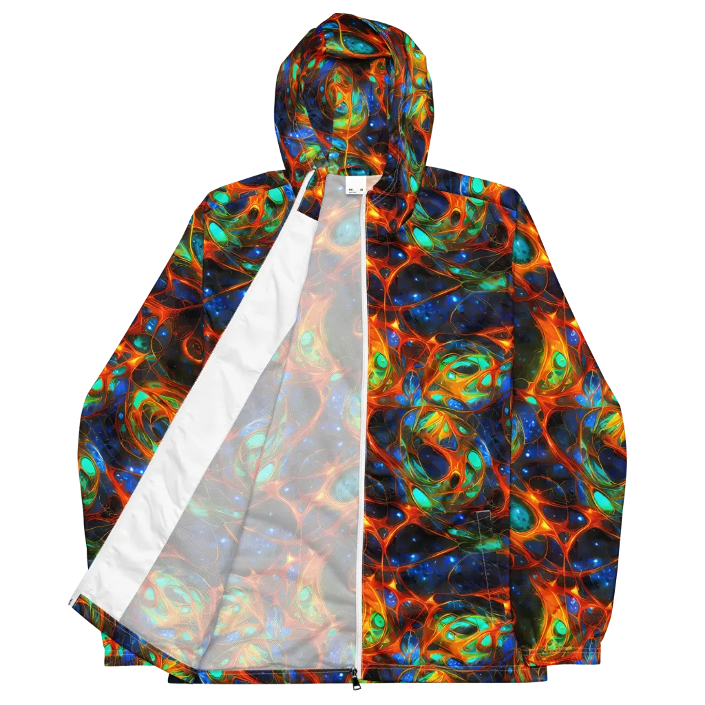 Cobalt Organics on Men's Windbreaker — Front