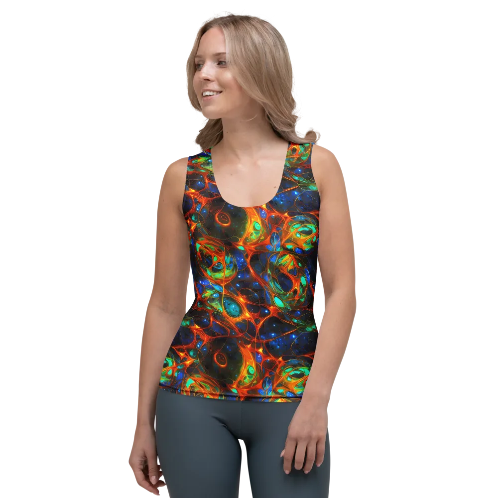 Cobalt Organics on Women's Tank Top — Front
