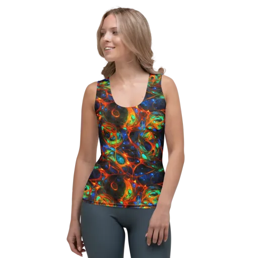 Cobalt Organics on a Women's Tank Top