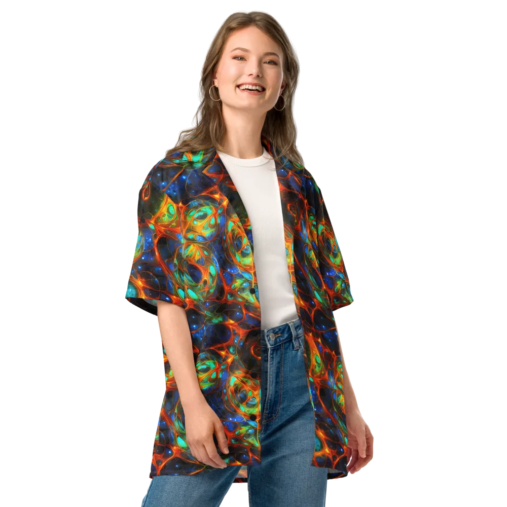 Cobalt Organics on Button Shirt — Front