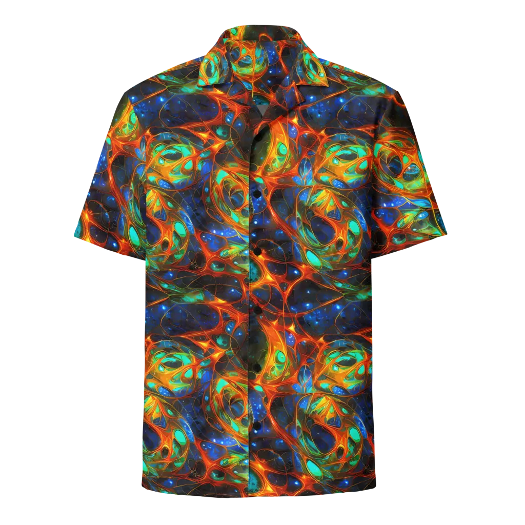 Cobalt Organics on Button Shirt — Front