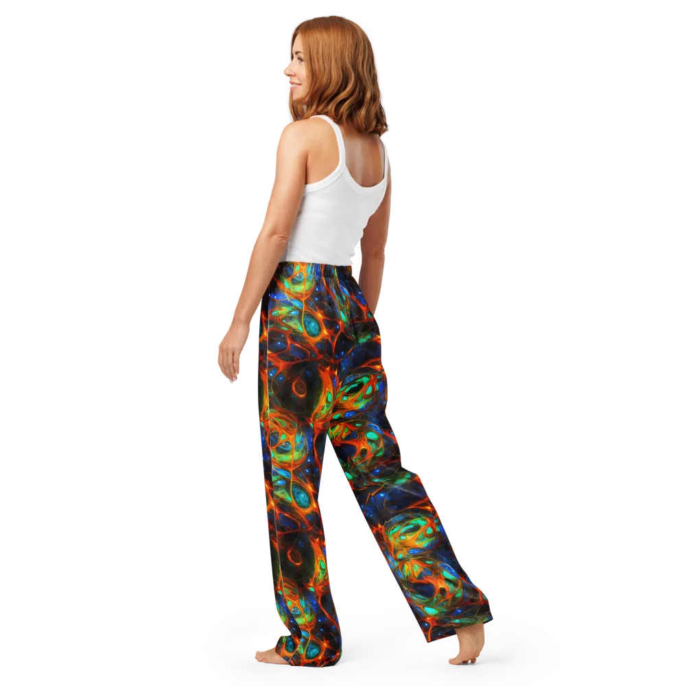 Cobalt Organics on Women's Pajama Pants — Back