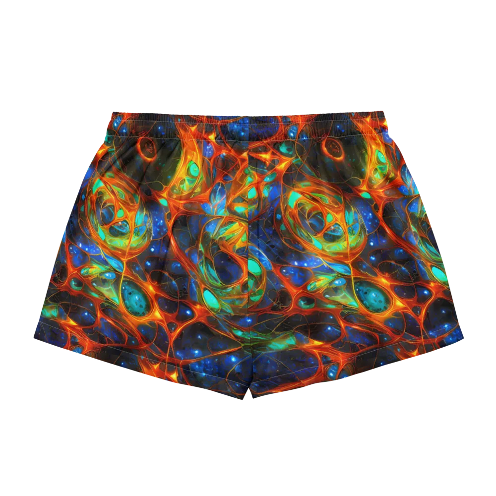 Cobalt Organics on Women's Pajama Shorts — Back