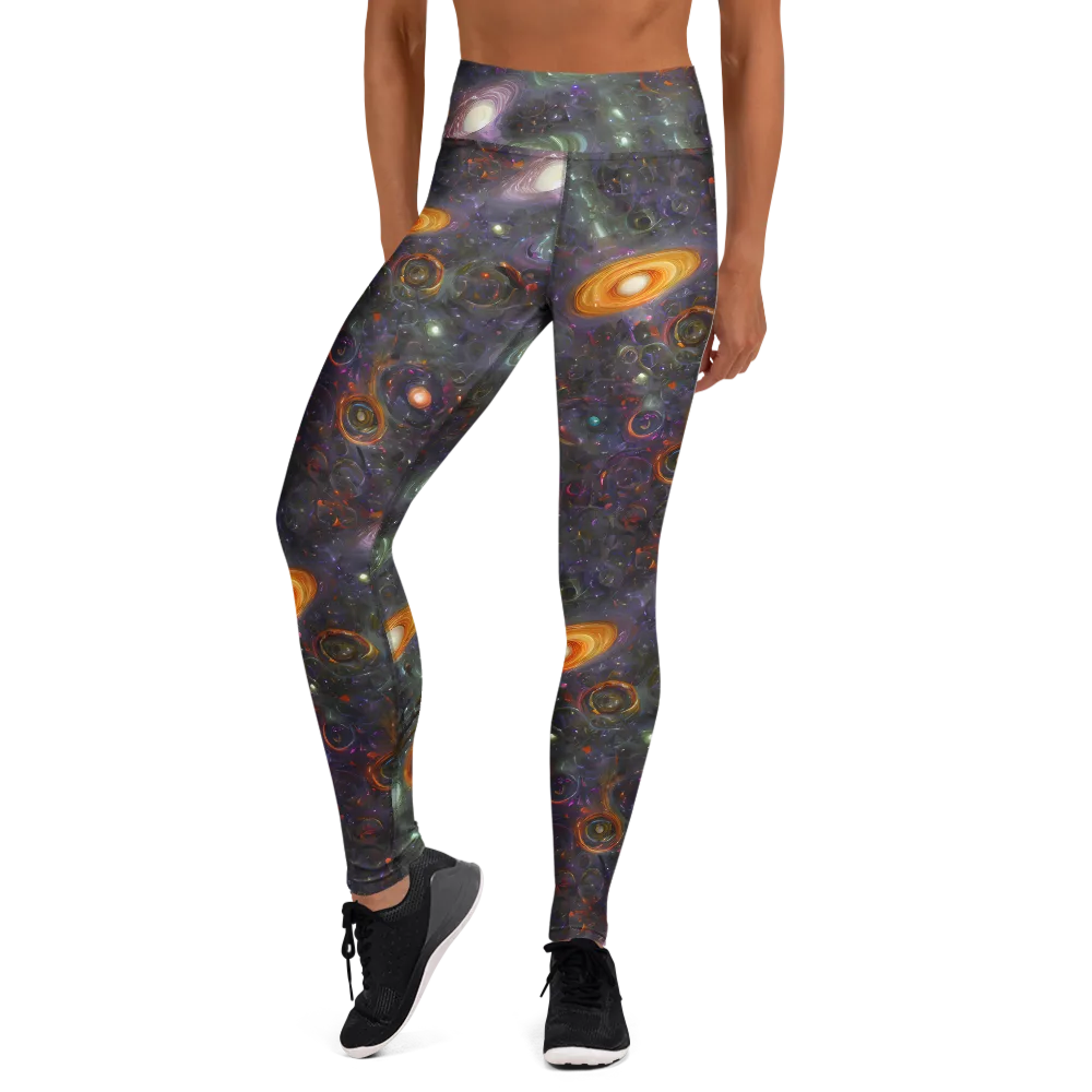 Nebula Bazaar on Yoga Leggings — Front