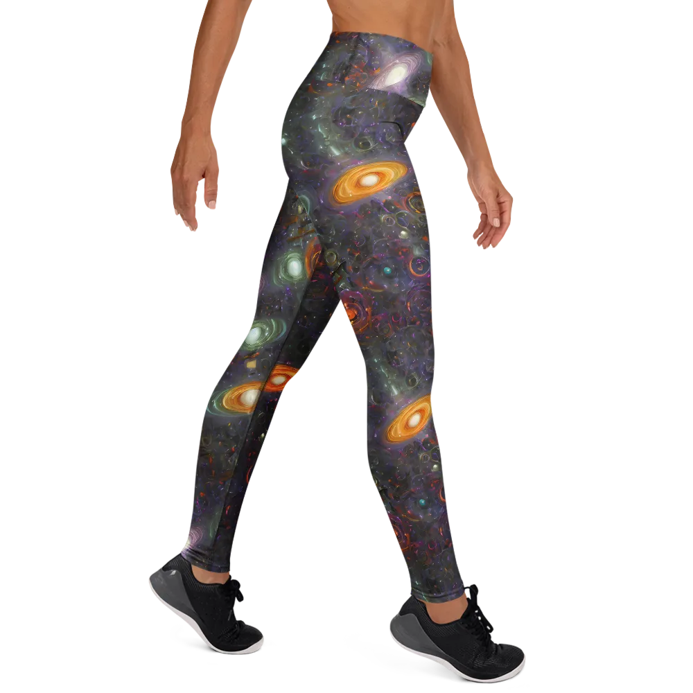 Nebula Bazaar on Yoga Leggings — Right