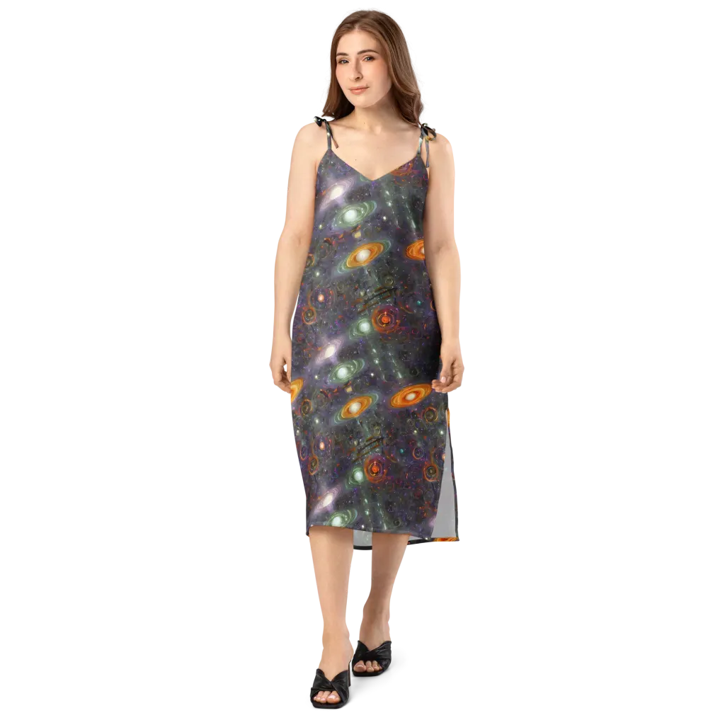 Nebula Bazaar on Slip Dress — Front
