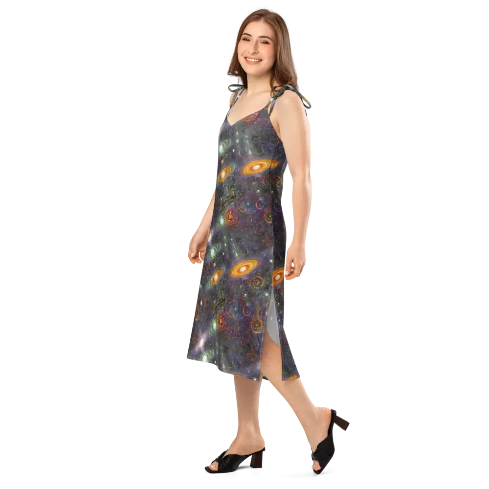 Nebula Bazaar on Slip Dress — Left Front