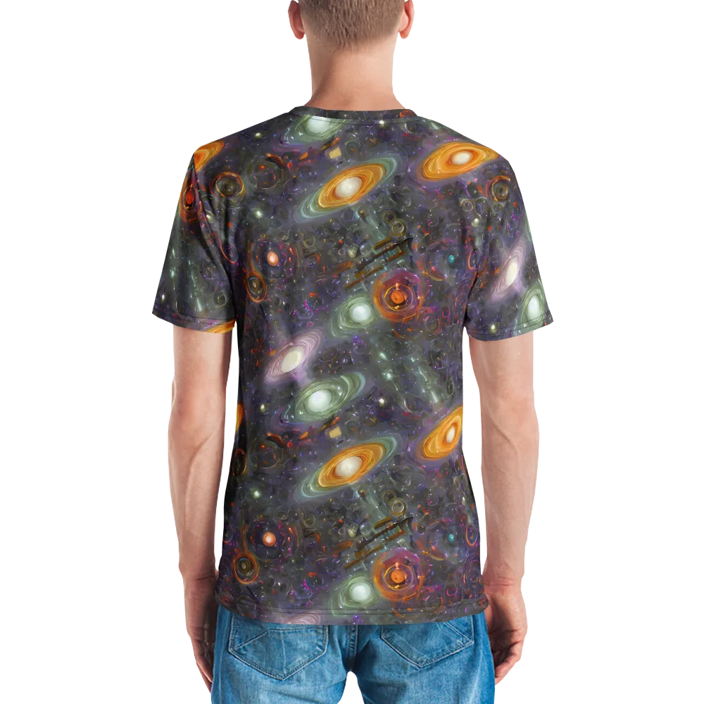 Nebula Bazaar on Men's Crew Neck T-Shirt — Back