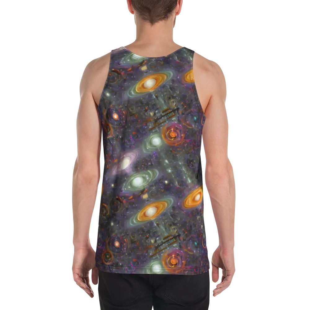 Nebula Bazaar on Men's Tank Top — Back