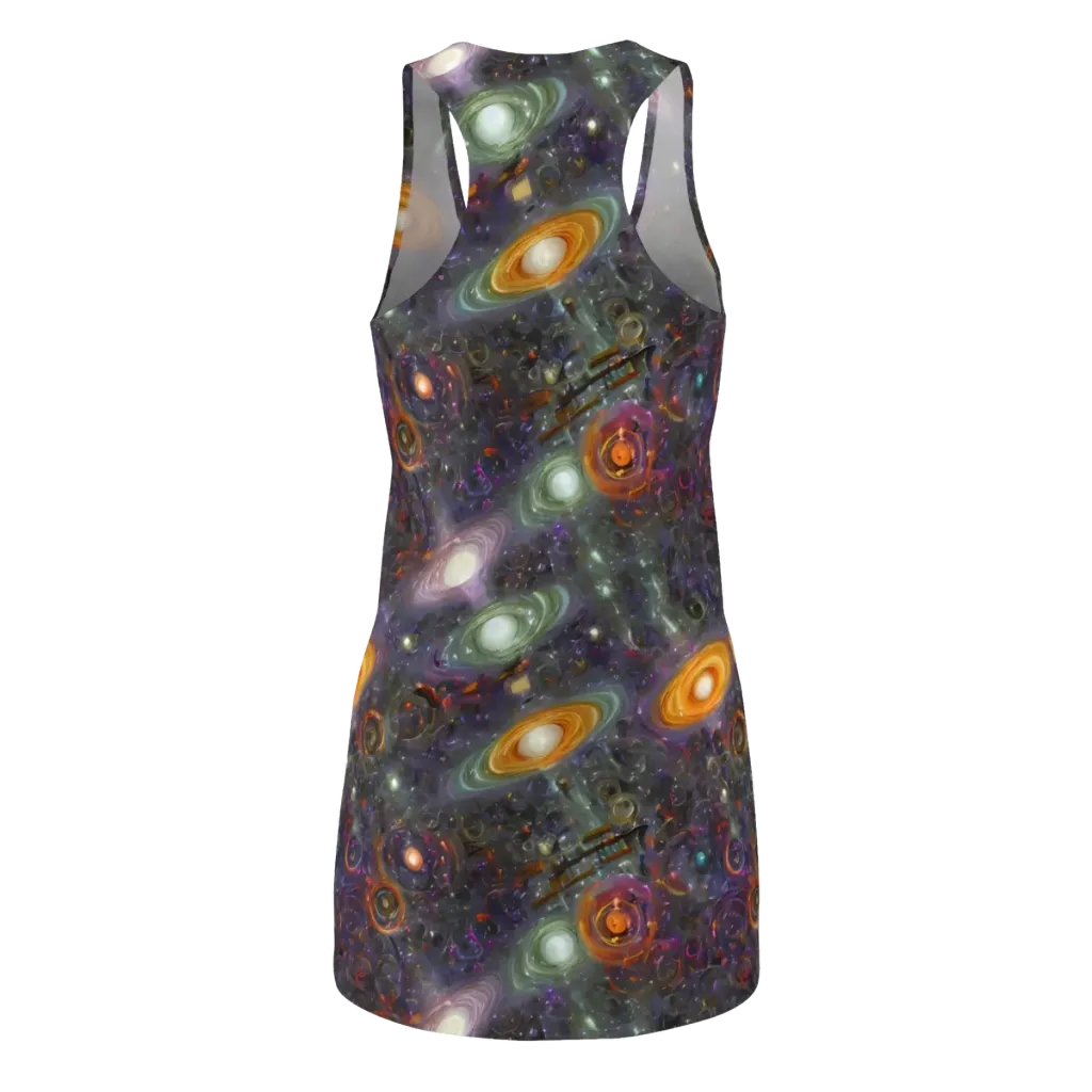 Nebula Bazaar on Racerback Dress — Back