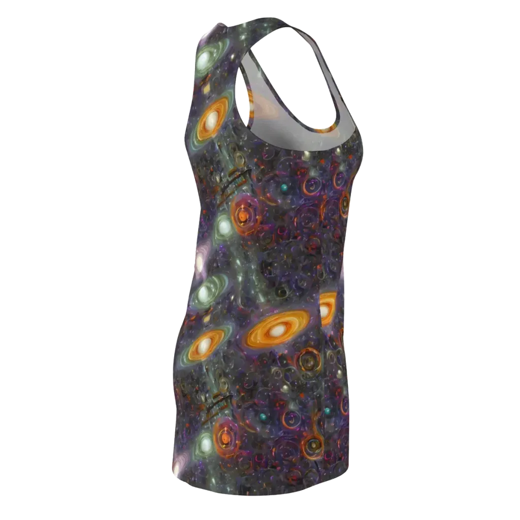 Nebula Bazaar on Racerback Dress — Back Side