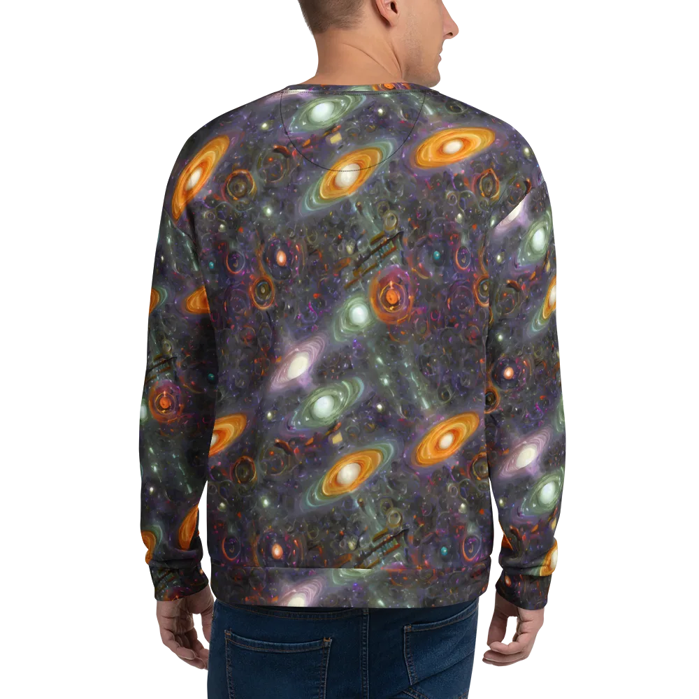 Nebula Bazaar on Sweatshirt — Back