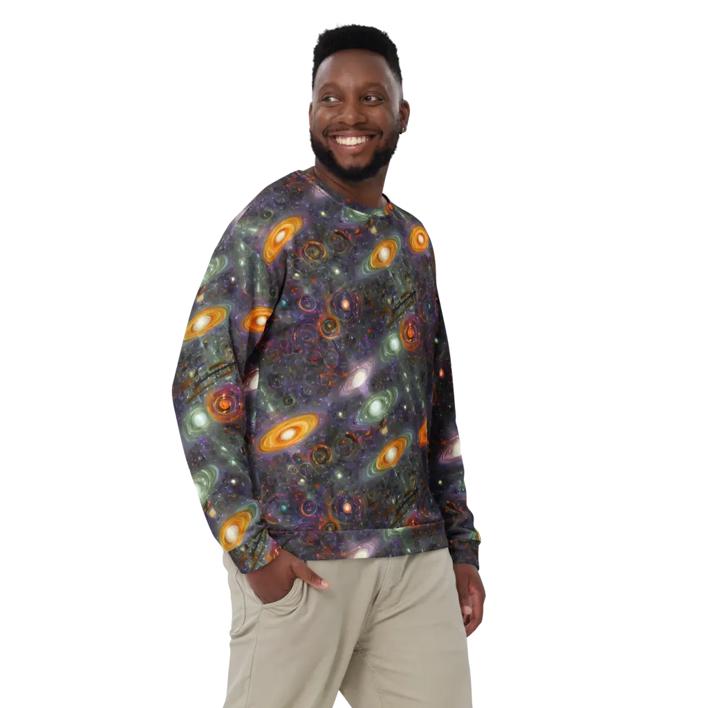 Nebula Bazaar on Sweatshirt — Front
