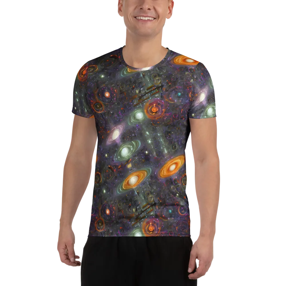 Nebula Bazaar on Men's Athletic T-Shirt — Front
