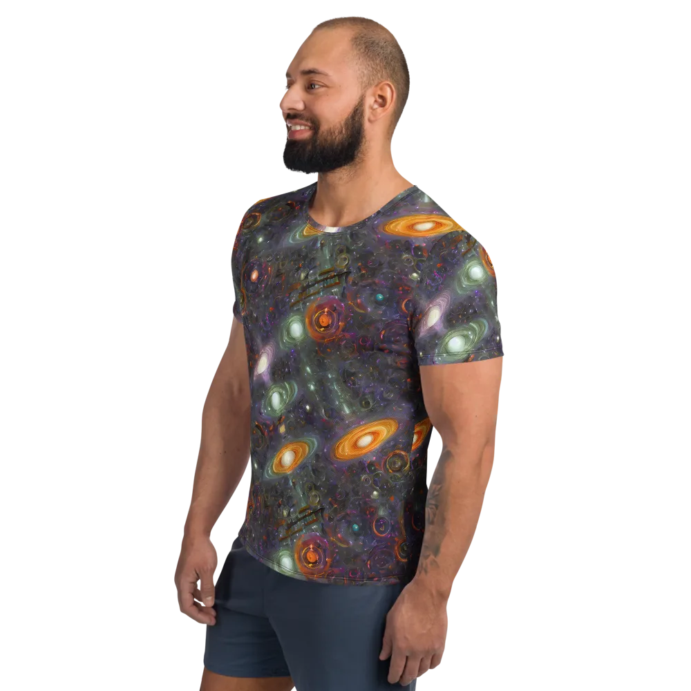 Nebula Bazaar on Men's Athletic T-Shirt — Left