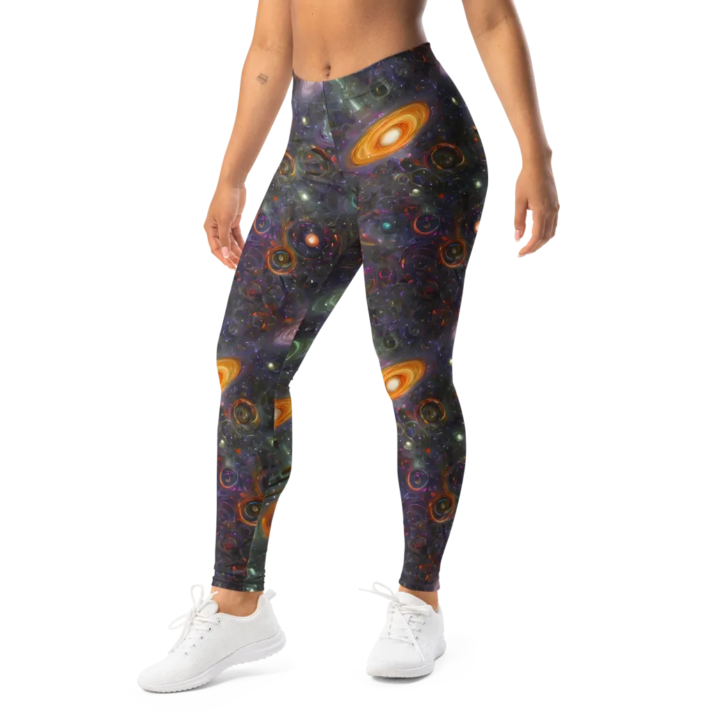 Nebula Bazaar on Leggings — Left Front